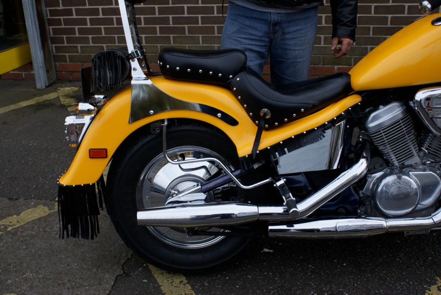 Honda VT600 VT400 VT600C Shadow VLX Rear Wheel Discs covers